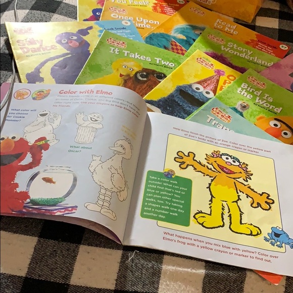 SesameStreet Elmo Learning Adventure Activity Book - Picture 3 of 16